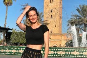 Altaír Jarabo enamoró al posar con un traje de baño fucsia después de practicar natación