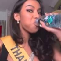 Candidatas de Miss Grand International se van virales tras reto de comer en 2 minutos