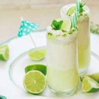 Limonada con leche condensada