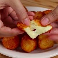 Bolitas de queso con solo tres ingredientes