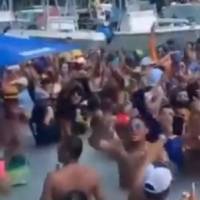 Expresan preocupación por aglomeración en playa