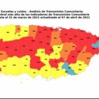38 municipios no podrán abrir escuelas por altos niveles de contagio COVID-19