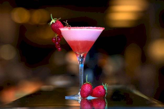 strawberry martini