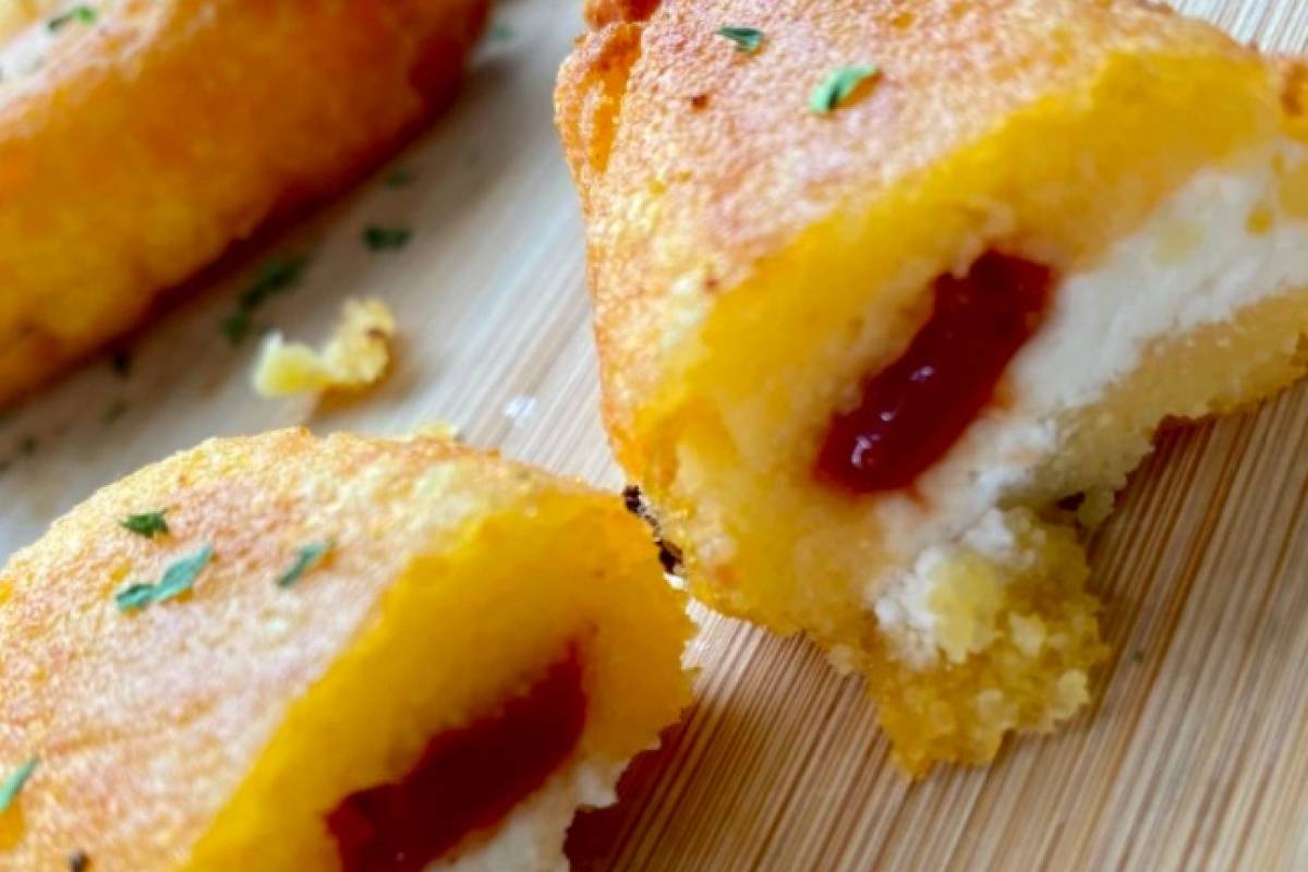 Receta Sorullitos de maíz con pasta de guayaba y queso crema