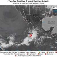 Se forma la tormenta tropical Andrés al suroeste de México