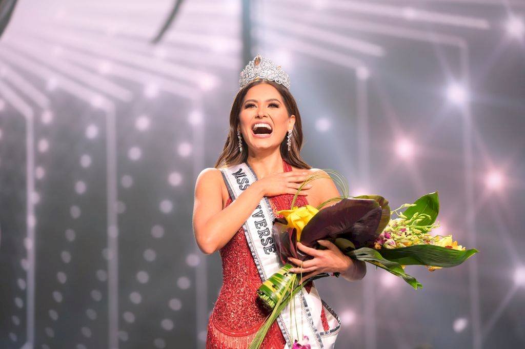 Andrea Meza gana Miss Universo 2020.