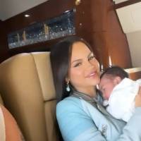 Hija de Natti Natasha y Raphy Pina viaja por primera vez a Puerto Rico