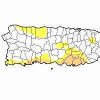 Se reduce de manera significativa el área bajo sequía en Puerto Rico