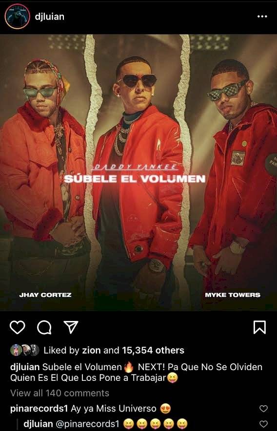 Raphy Pina se tripea a DJ Luian, el nuevo "Miss Universo"