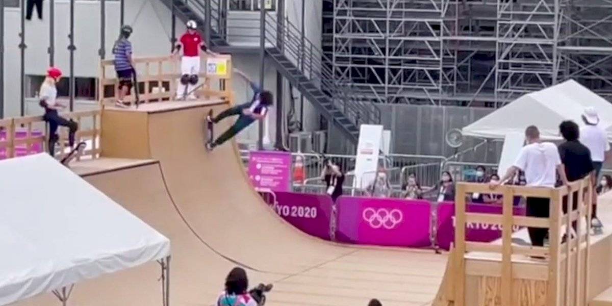 VIDEO: Steven Piñeiro ya probó la pista en #Tokio2020 y está ready pa' competir