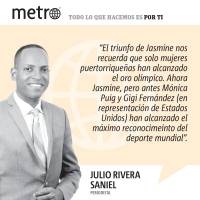 Opinión de Julio Rivera Saniel: Jasmine: puertorriqueña y punto