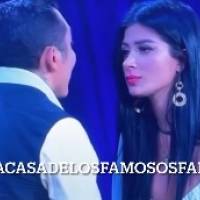 "La casa de los famosos": Así fue el encuentro de Kimberly Flores y Edwin Luna