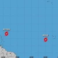 Se forma la tormenta Rose, la decimoséptima de la temporada