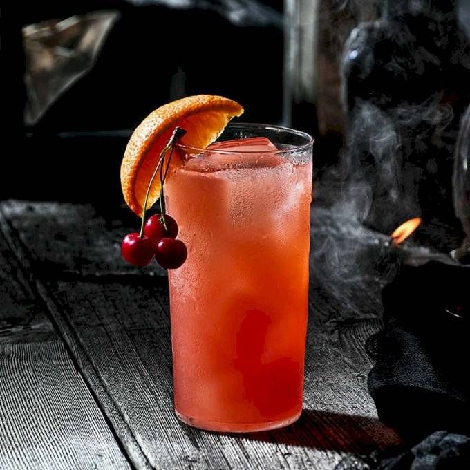 red potion bacardi