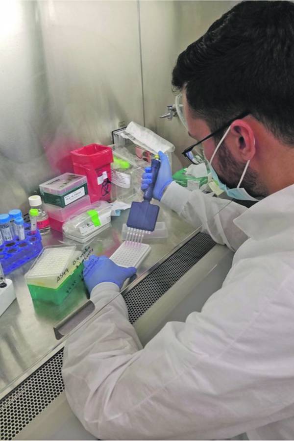 Investigación sobre el COVID en el Recinto de Ciencias Médicas.