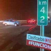 Hombre impacta patrulla de la Policía en Luquillo