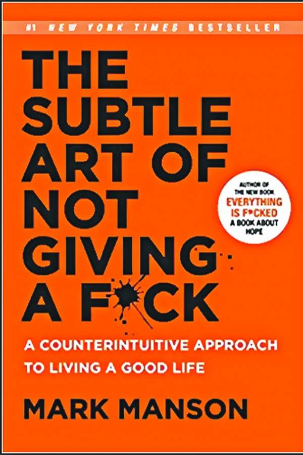 The subtle art of not giving a fuck