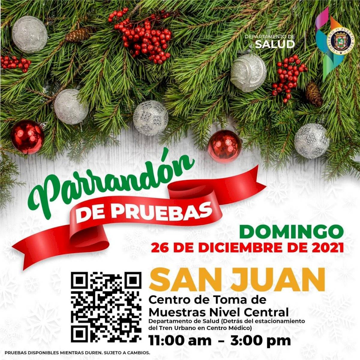 Pruebas masivas